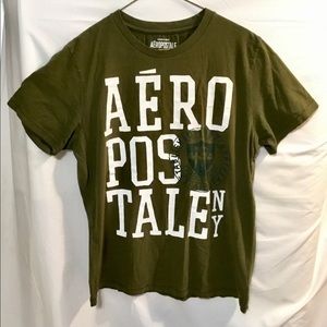 Aeropostale Green Graphic T-shirt